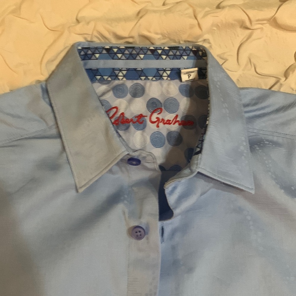 Mens Robert Graham button down shirt